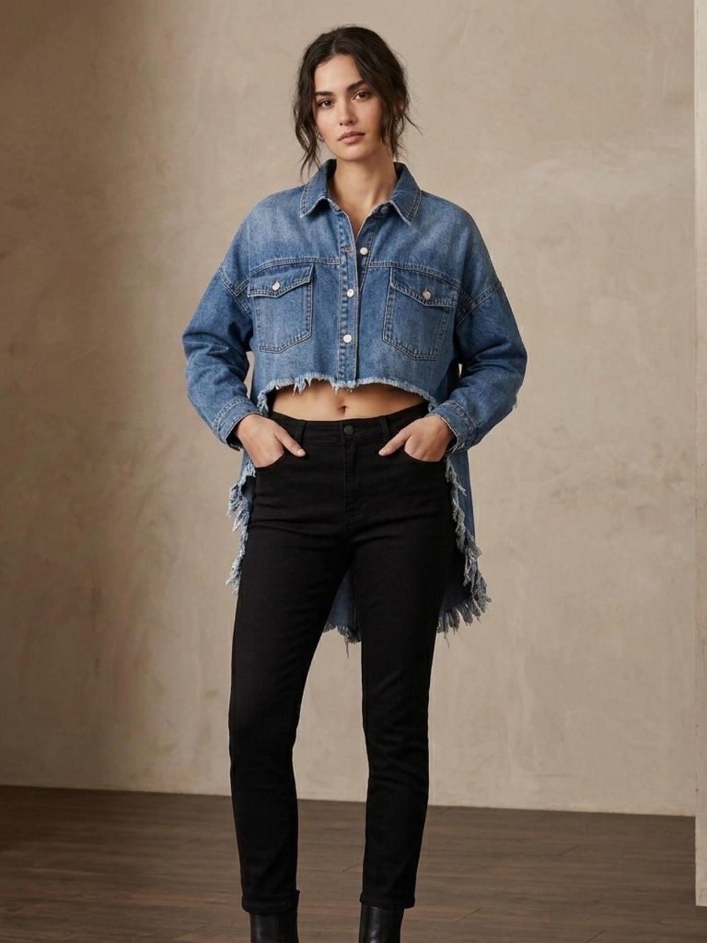 Women's Black High-Rise Skinny Jeans - Unbranded